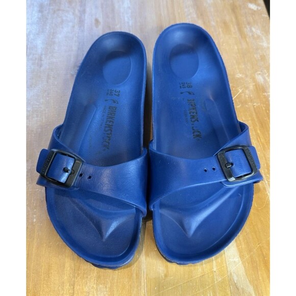 Birkenstock Shoes - Birkenstock Madrid Eva Navy Slide Sandals EU Size 37 Boho Hippie casual normcore